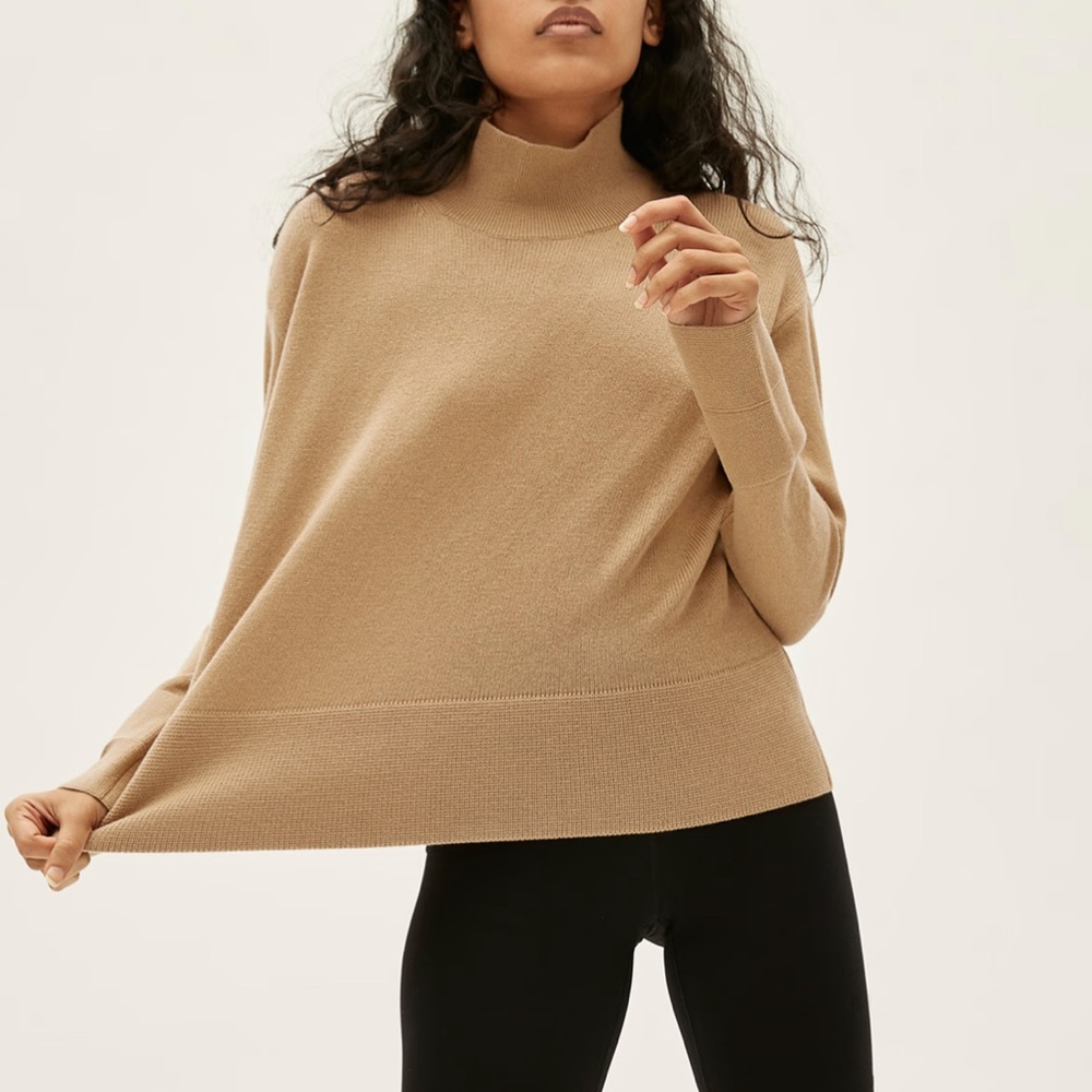Everlane Cashmere Square Turtleneck